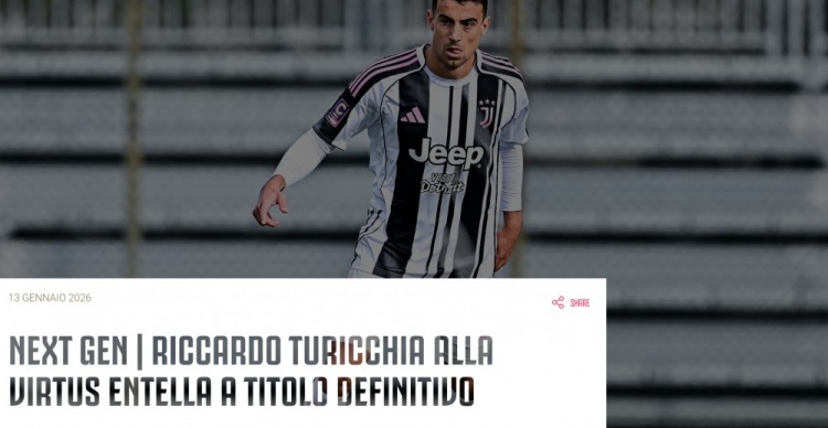 澳门金沙娱乐城官网-官方:尤文新一代22岁左后卫里卡多·图里基亚转会至意乙恩特拉